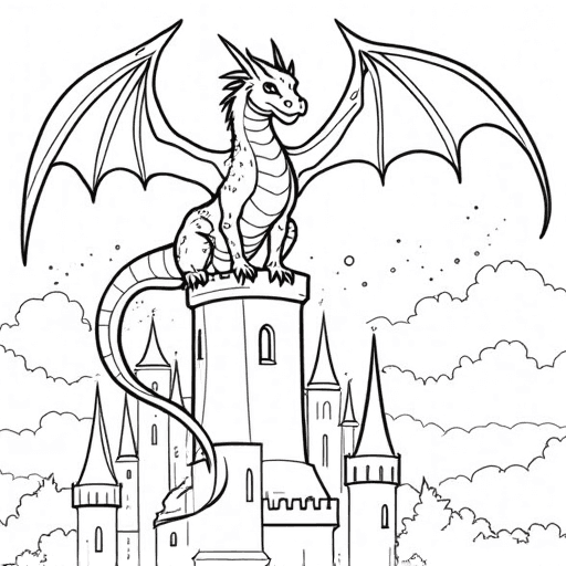 Fantasy coloring style