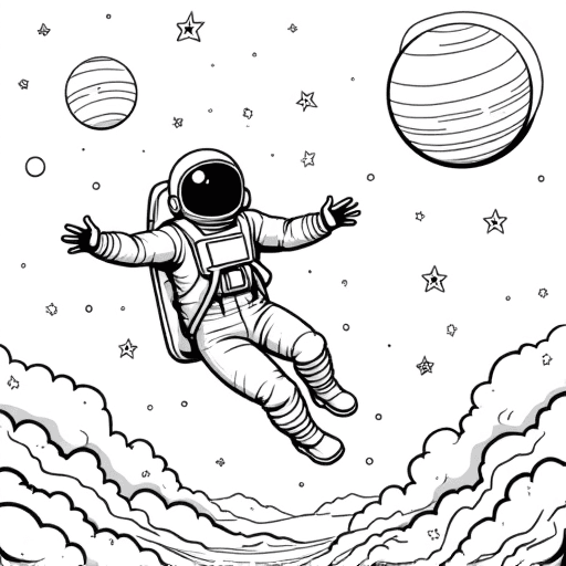 Space coloring style